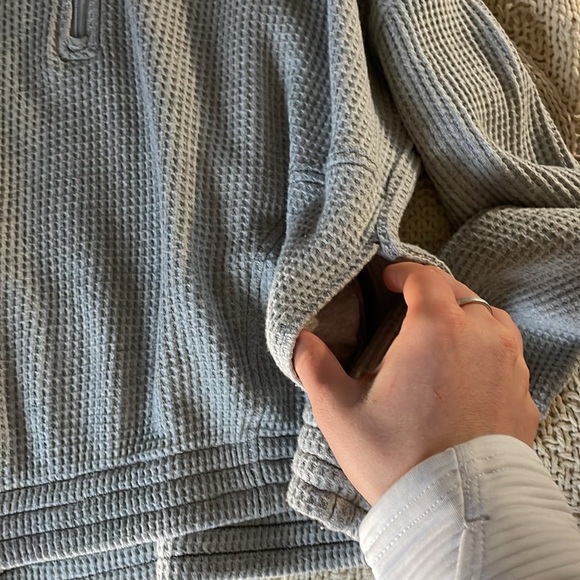 Aerie waffle knit zip up - Picture 2 of 3